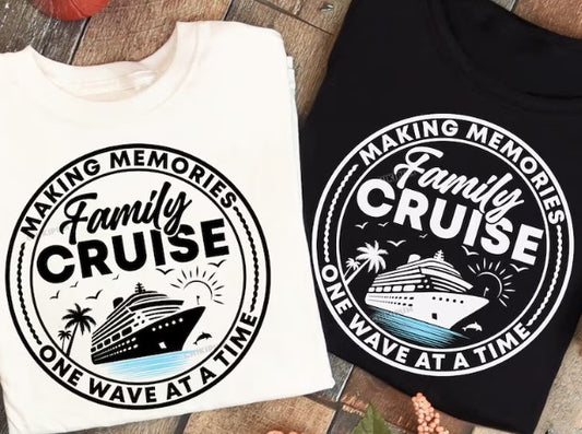 Cruise Family Shirts - Made to Order Youth and Adult