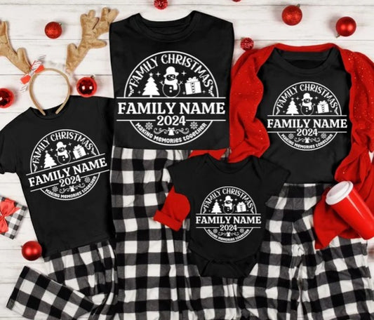 Christmas Family Shirts - Made to order