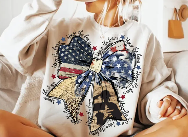 4th of July - Patriotic Bow