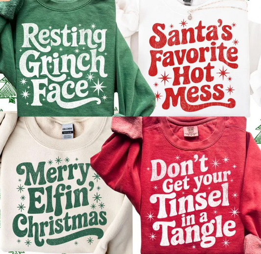 Christmas Family Shirts - Made to order